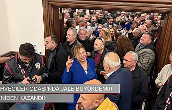 Kahveciler Odası'nda Jale Büyükdemir yeniden kazandı