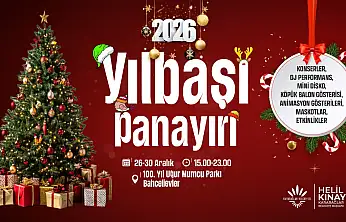 Karabağlar'da yeni yıl coşkusu: 2026'ya yılbaşı panayırı ile merhaba