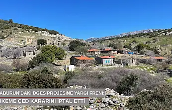 Karaburun'daki DGES projesine yargı freni: Mahkeme ÇED kararını iptal etti
