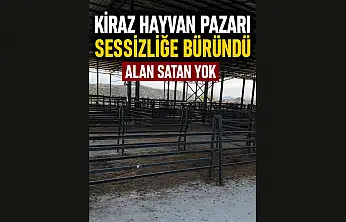 Kiraz Hayvan Pazarında Derin Sessizlik!