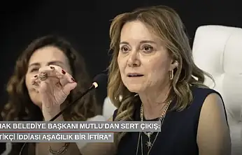 Konak Belediye Başkanı Mutlu'dan sert çıkış: 'Tetikçi iddiası aşağılık bir iftira'