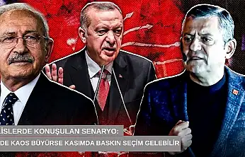 Kulislerde konuşulan senaryo: CHP'de kaos büyürse baskın seçim gelebilir
