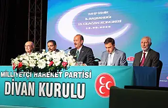 MHP İzmir'de Veysel Şahin güven tazeledi