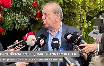 Nalbantoğlu'ndan Kılıçdaroğlu'na tam destek: Genel başkanımızın sonuna kadar arkasındayız
