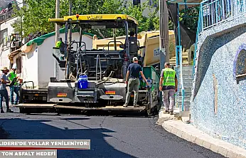 Narlıdere'de yollar yenileniyor: 5 bin ton asfalt hedefi