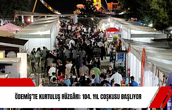 Ödemiş'te kurtuluş rüzgârı: 104. yıl coşkusu başlıyor