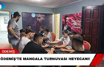 Ödemiş'te Mangala Turnuvası Heyecanı!