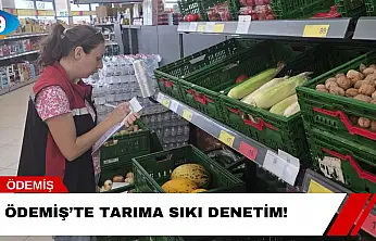 Ödemiş'te Tarıma Sıkı Denetim!