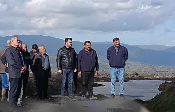 TİRE'DE YAĞMUR SUYU TARTIŞMASI: MUHTARLARDAN DSİ'YE ÇAĞRI