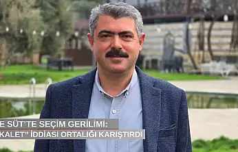 Tire Süt'te seçim gerilimi: 'Vekalet' iddiası ortalığı karıştırdı