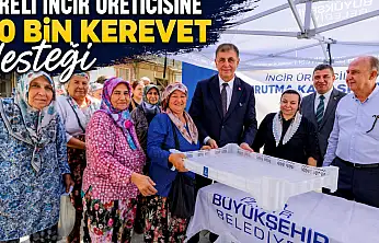 TİRELİ İNCİR ÜRETİCİSİNE 10 BİN KEREVET desteği