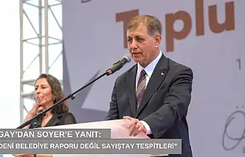 Tugay'dan Soyer'e yanıt: 'Nedeni belediye raporu değil Sayıştay tespitleri'