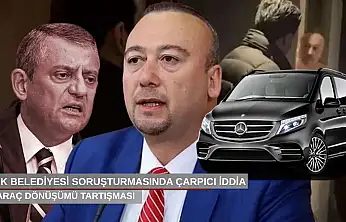 Uşak Belediyesi soruşturmasında çarpıcı iddia VIP araç dönüşümü tartışması