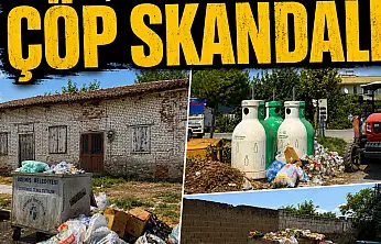 Yolüstü'nde çöp skandalı