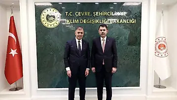Bakan Kurum ile Başkan Tugay İzmir'i görüştü