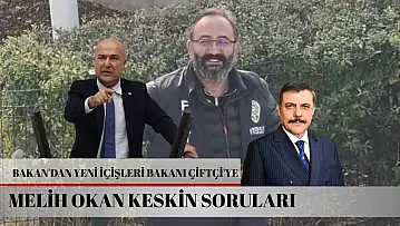 CHP'li Bakan'dan yeni İçişleri Bakanı Çiftçi'ye Melih Okan Keskin soruları