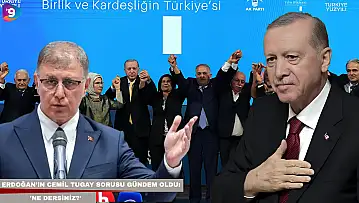 Erdoğan'ın Cemil Tugay sorusu gündem oldu: 'Ne dersiniz?'