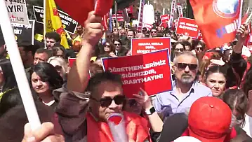 Öğretmenler can güvenliği için ülke genelinde iş bıraktı