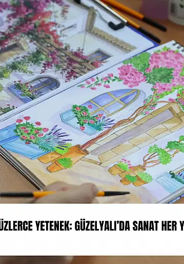 Bir merkez, yüzlerce yetenek: Güzelyalı'da sanat her yaşta