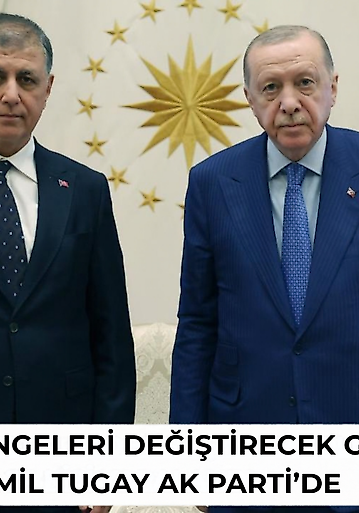 İzmir'de dengeleri değiştirecek gelişme: Cemil Tugay AK Parti'de