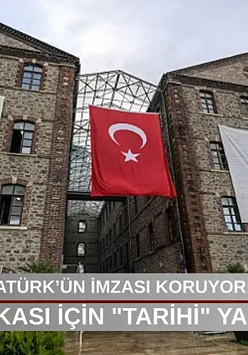 İzmir'in hakkını Atatürk'ün imzası koruyor: Meslek fabrikası için