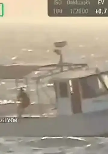 Kaçak avcılar drondan kaçamadı!