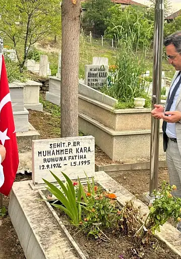 Şehit ailelerine bayram ziyareti