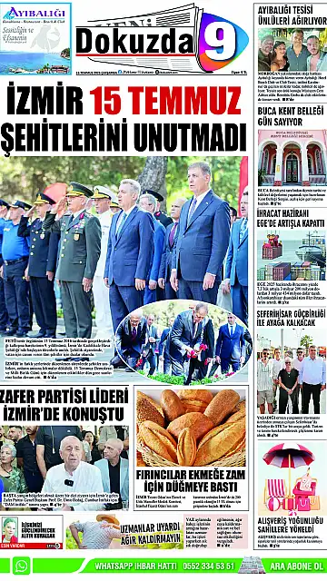 E-Gazete - Tarih: 16 Temmuz 2025