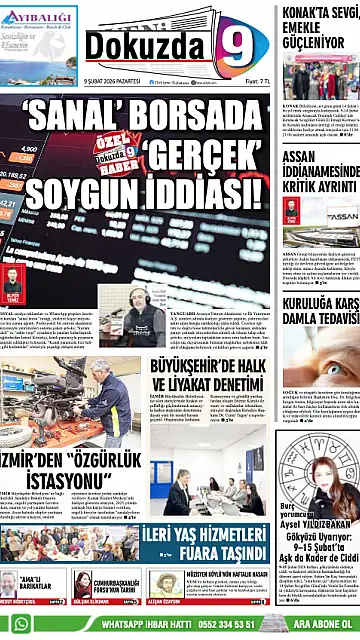 E-Gazete - Tarih: 09 Şubat 2026