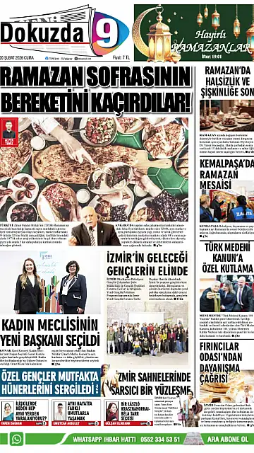 E-Gazete - Tarih: 20 Şubat 2026