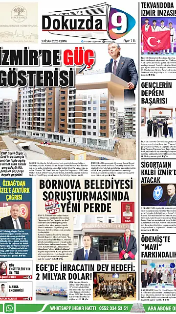 E-Gazete - Tarih: 03 Nisan 2026