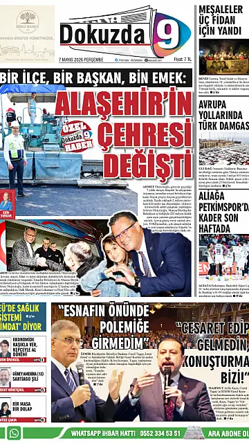 E-Gazete - Tarih: 07 Mayıs 2026