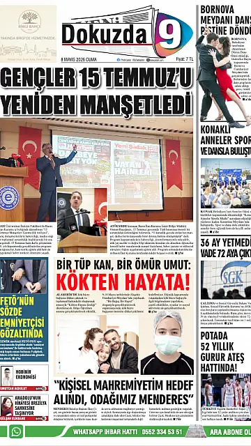 E-Gazete - Tarih: 08 Mayıs 2026