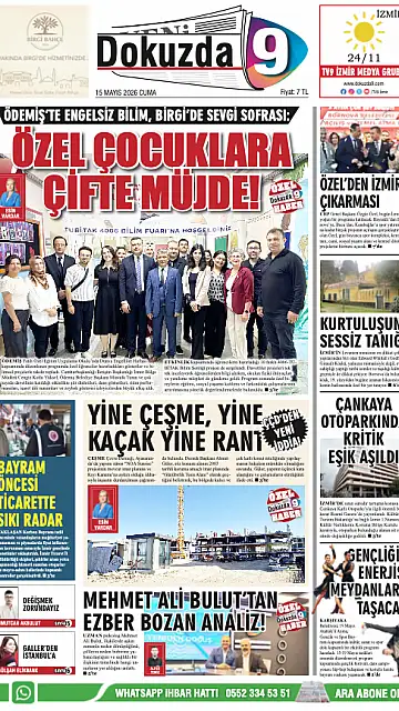 E-Gazete - Tarih: 15 Mayıs 2026