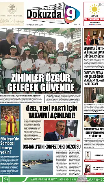 E-Gazete - Tarih: 19 Haziran 2026