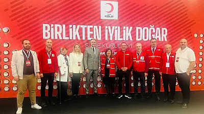 2025 Türk Kızılay şube kurultayında Urla'dan büyük başarı