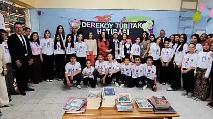 Öğrencilerin bilimsel projeleri fuarda büyük ilgi gördü
