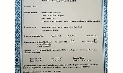 30 yıllık akaryakıt alanında ruhsat iptali ve hukuki süreç tartışması