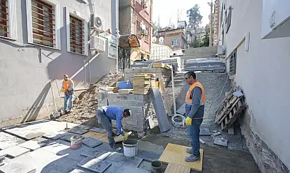Atıl alan parka, yıpranan sokak yeni yüzüne kavuştu