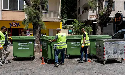 Bornova'nın sokaklarına hijyen takviyesi