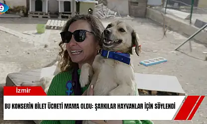 Bu konserin bilet ücreti mama oldu: Şarkılar hayvanlar için söylendi