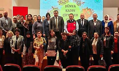 Dünya Kadın Çiftçiler Günü Tire'de kutlandı