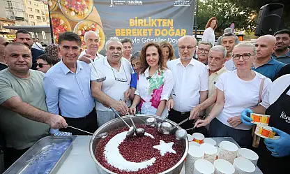 Karşıyaka aşurenin bereketini paylaştı