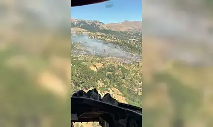 Kiraz'daki yangından sevindiren haber! Kontrol altına alındı