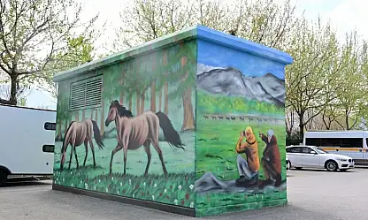 Manisa'da sokaklar sanatla buluştu: Mesir festivali öncesi kent yeniden şekilleniyor