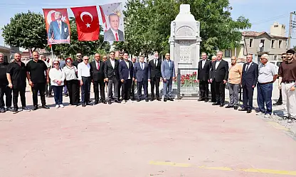 Menemen şehitlerini 107 yıl sonra andı