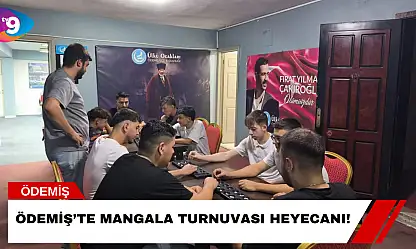 Ödemiş'te Mangala Turnuvası Heyecanı!