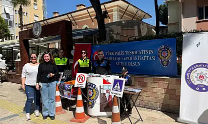 Ödemiş'te Polis Haftası coşkusu: Vatandaşlara meslek tanıtımı yapıldı