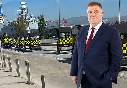 Bisicap krizi büyüyor: Taksicilerden Alsancak Limanı çıkışı