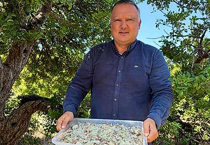 Damla sakızında hasat heyecanı: Kilosu 50 bin liradan satılıyor